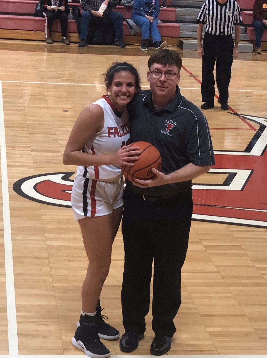 An awesome job by this girl. 28 on the night and breaking through to pass 1,000 points