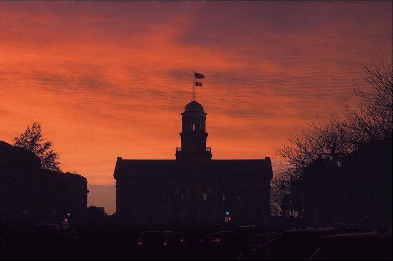 University of Iowa tweet media