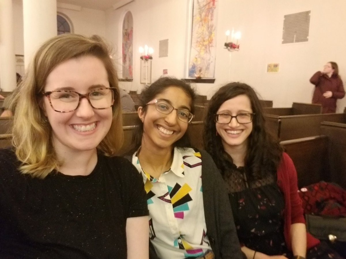 TammyRosner's tweet photo. Had such a great time with @_aimeebatt and @abeliangrape_ at #HPSTlive! The show was wonderful... and I'm very excited to use that offer code to get something from Weasleys' Wizard Wheezes. Thanks @hpsacredtext, @vanessamzoltan, and @caspertk for a lovely evening! https://t.co/6rXbVy64Lc
