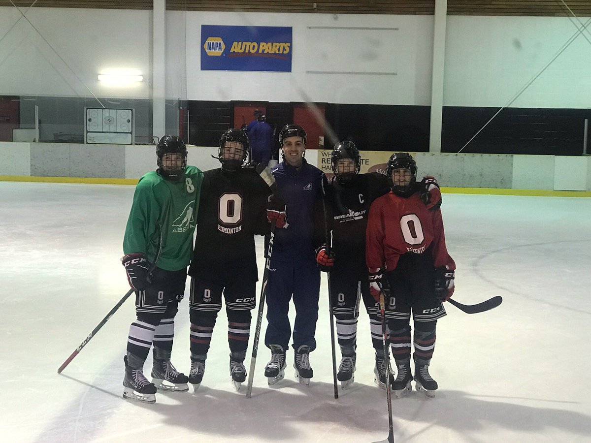 great time volunteering as shooters for the Alberta Winter games goalie selection. Happy to give back, fantastic program! Good luck to all the goalies. <a href="/OHAEdmonton/">OHA Edmonton</a> <a href="/CSSHL/">CSSHL</a>