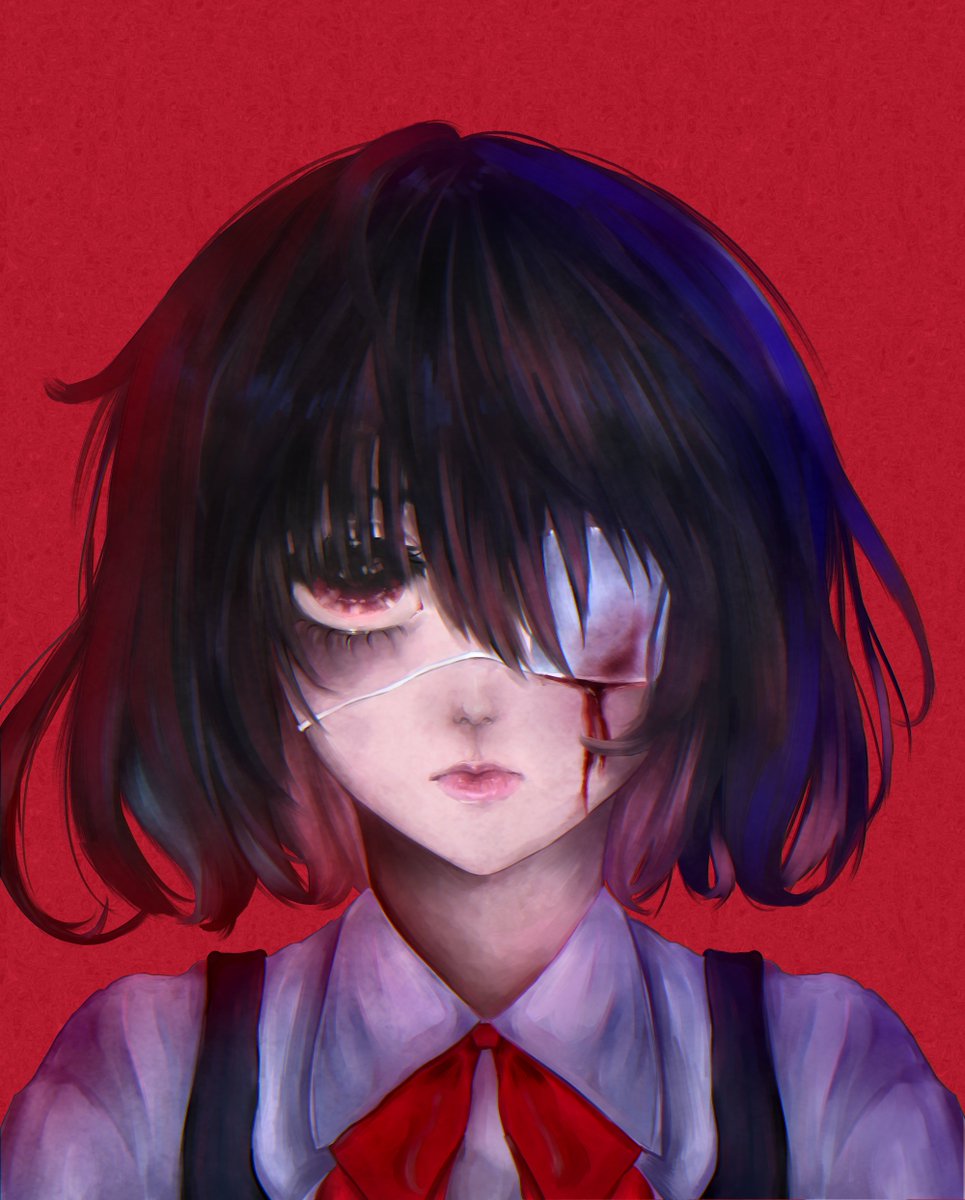 painted misaki from another uwu #fanart #artist #artwork #art #painting