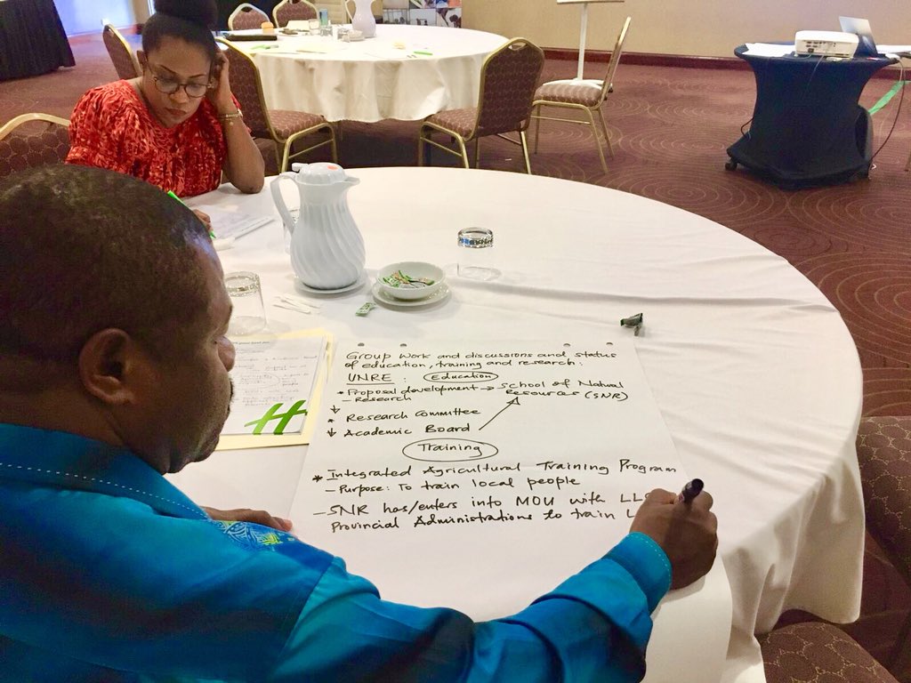 uspimr's tweet photo. Thought provoking discussions coming out of our stakeholder consultation workshop on training and education on #marineresource management with our #wantoks in #PapuaNewGuinea #PacificOcean #PEUMP https://t.co/aowC6kJkgy