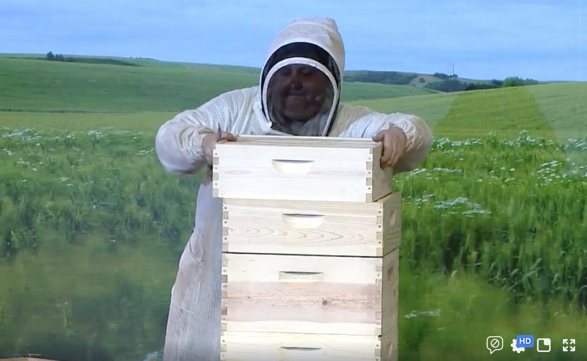 MITMechE's tweet photo. With the help of MechE's own Tony Pulsone, the Red Team presents a frame system designed to help beekeepers move hive boxes without pain https://t.co/oPI5P7k5Ml #009ignite #009mit https://t.co/X9jWswltlH