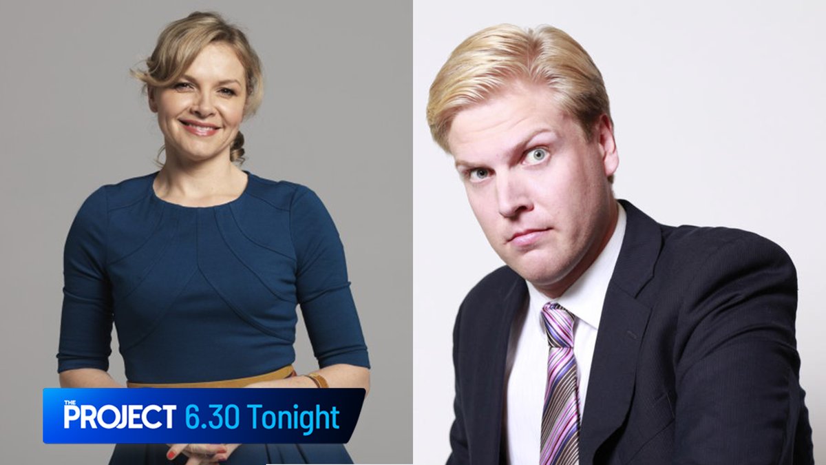 Tonight: Justine Clarke and Mark Humphries join us live at the desk! #TheProjectTV