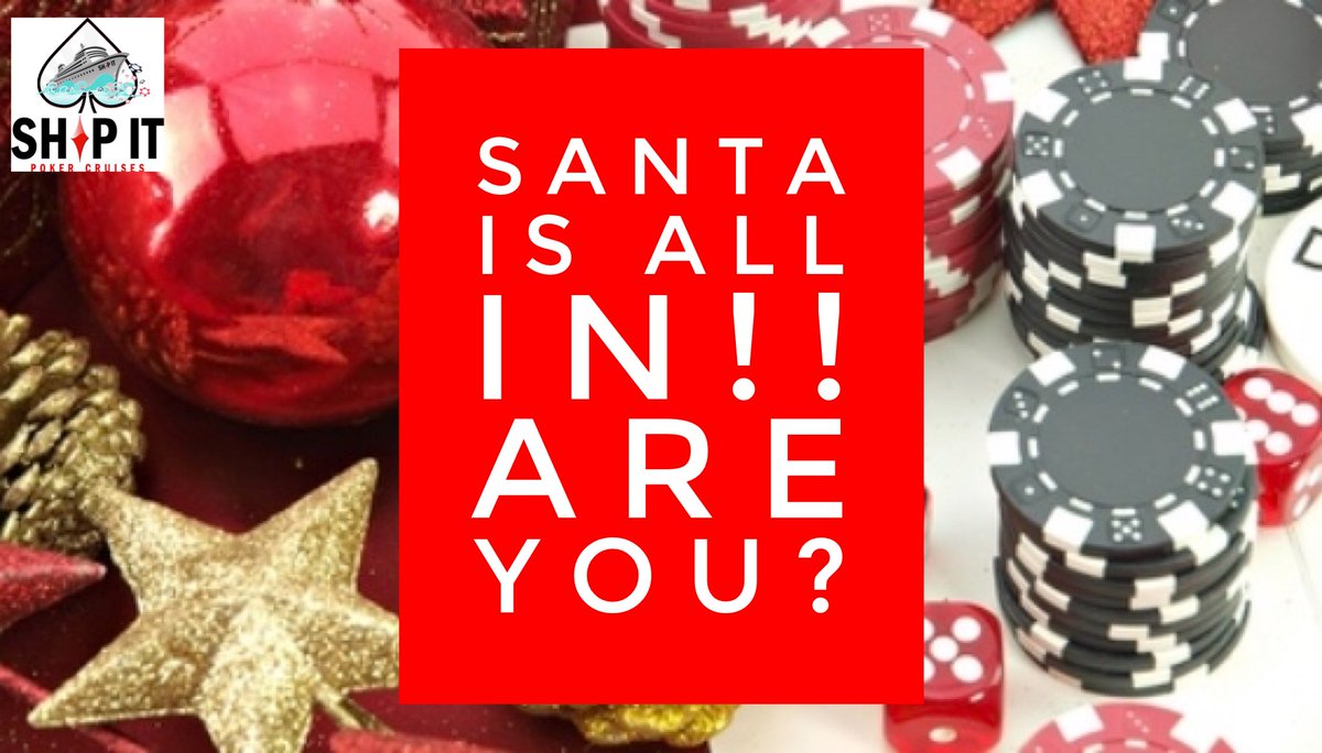 shipitpokercru's tweet photo. Are you making your list and checking twice? Gonna find out who’s naughty or nice. Who’s got the hand to win it all? Don’t bluff!!  Give us a call!!! 

Book your 2020 cruise today. Visit our website https://t.co/BggPhiVeig or call our office at 918-906-9000 #shipitpokercruises https://t.co/bo8mvkF4b3