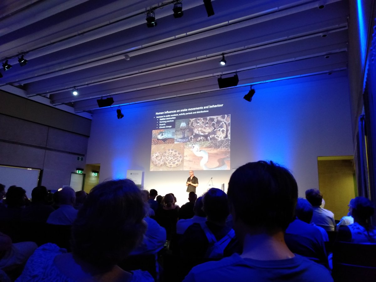 novamau's tweet photo. Snakebite is a dreadful thing. But, it's not always deadly. In fact, composition of snake venom varies depending on diets.
Behaviour and movement of snakes are also influenced by human activities. ~Prof. Bryan Fry #BriSscience https://t.co/hGaDucFSnc