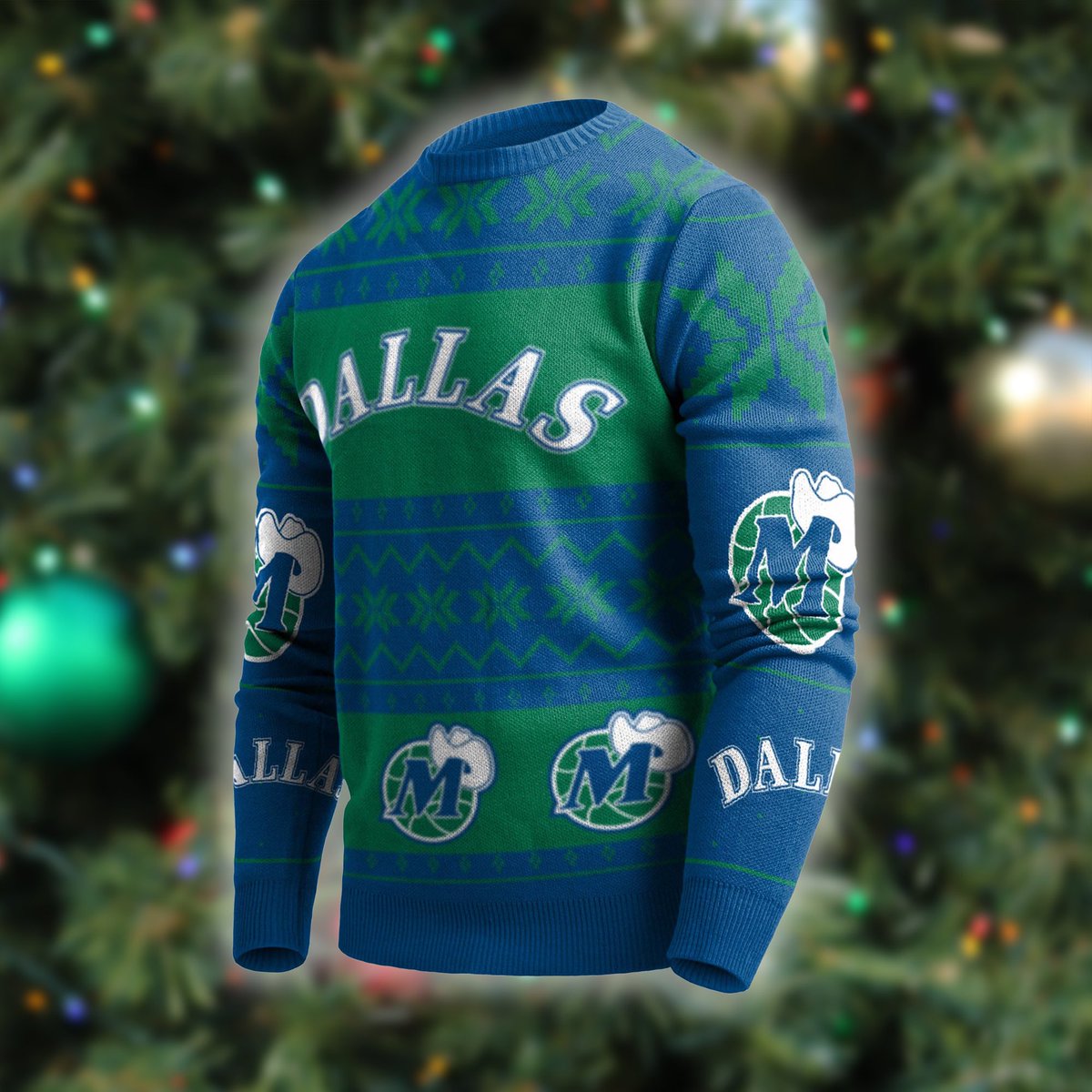 dallas mavericks christmas jersey