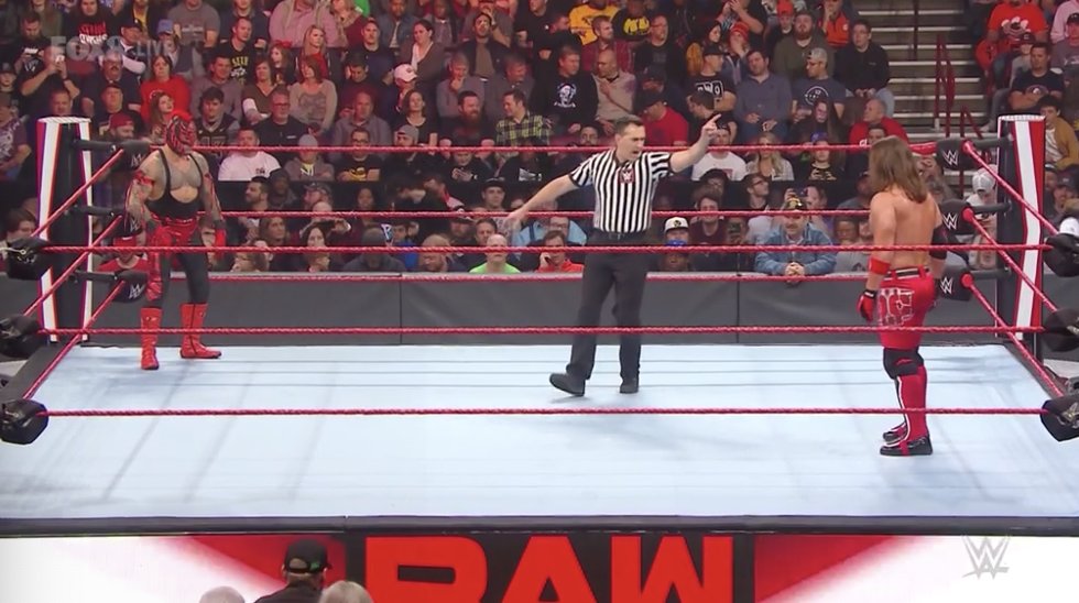 LIVE | @reymysterio defends his #USTitle against @AJStylesOrg! Who's walking away as #USChampion? #RAW #WWEAustralia