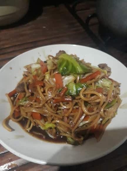 Pancit canton pinoy style