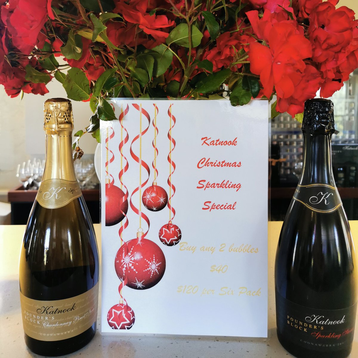 It's looking alot like #Xmas here at Katnook #Coonawarra - call in for last minute gifts and Xmas cheer, we're ready and waiting!