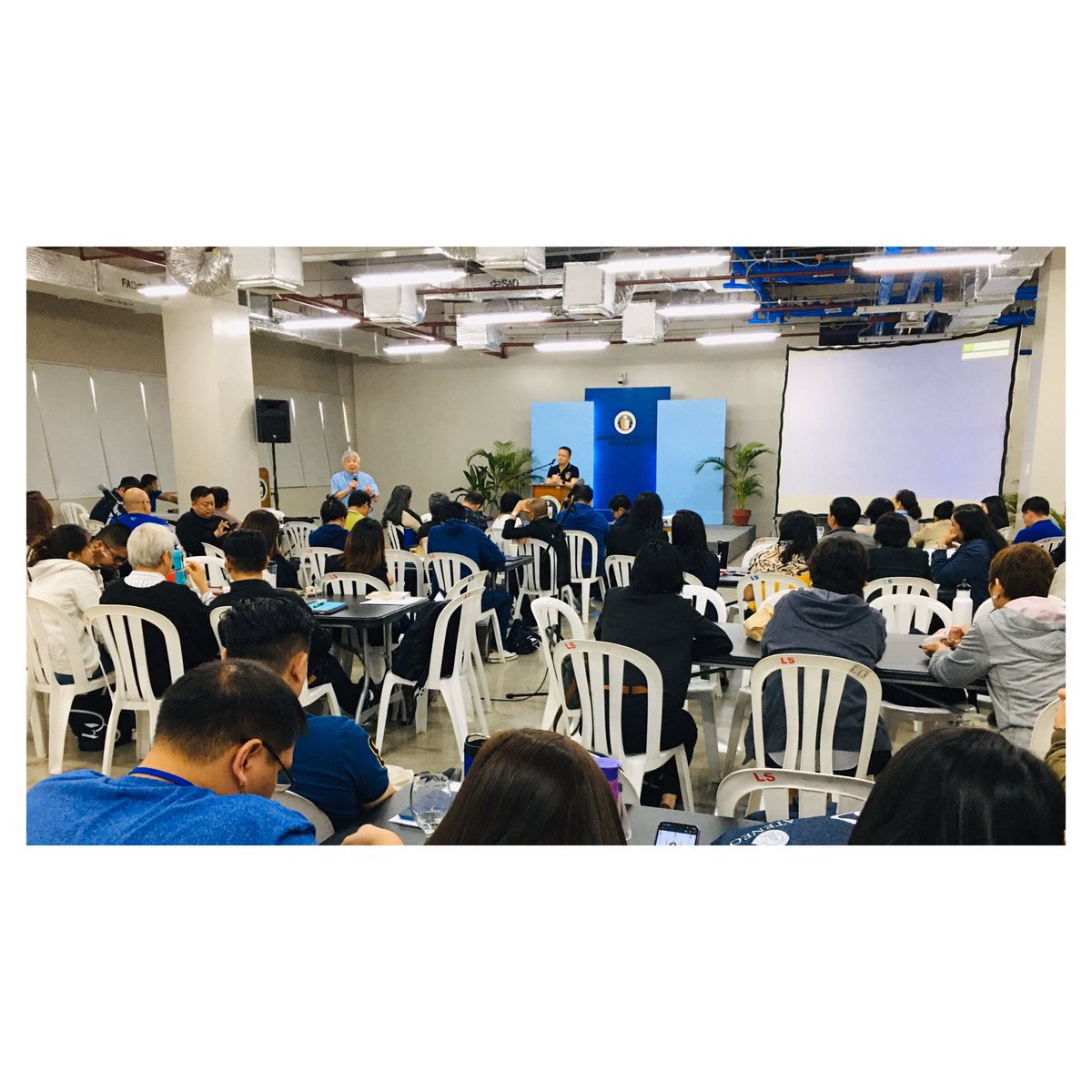 jboygonzalessj's tweet photo. Proposed an alternative to the Jesuit Athletic Meet (JAM) for those in the performing arts: a meet-up of Arts and Culture among Jesuit schools in the Philippines. Because not everyone is into sports. It’s called, “interculturality.” #JBEC2019 https://t.co/EJawJjurOg