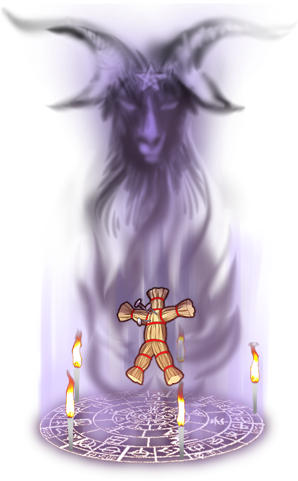 のろいちゃん 怪談朗読vtuber 画像が透過してなかったので藁人形の方あげなおしました 美兎の家具