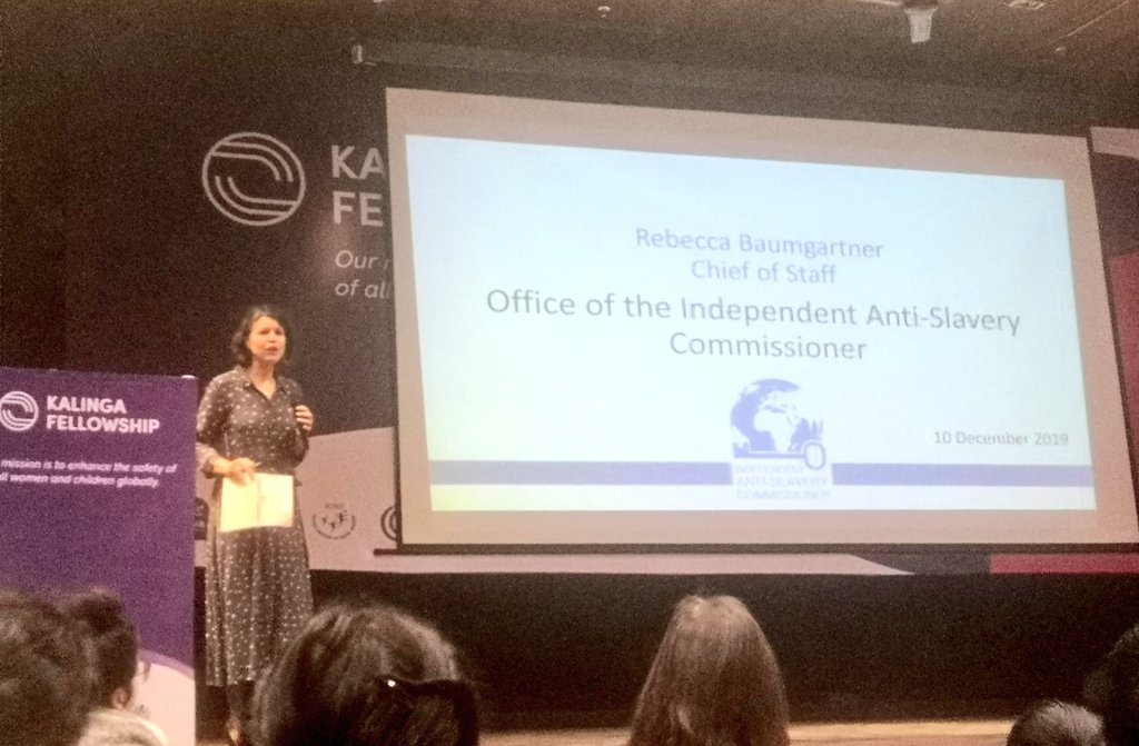 sophierossuk's tweet photo. Proud that Rebecca Baumgartner of @UKAntiSlavery is in Delhi to share UK expertise at the Kalinga Fellowship with delegates from all over 🌍 on #HumanRightsDay. UK and India are working as a #ForceForGood to together tackle the global challenge of #ModernSlavery. https://t.co/3E6X9fkAXY