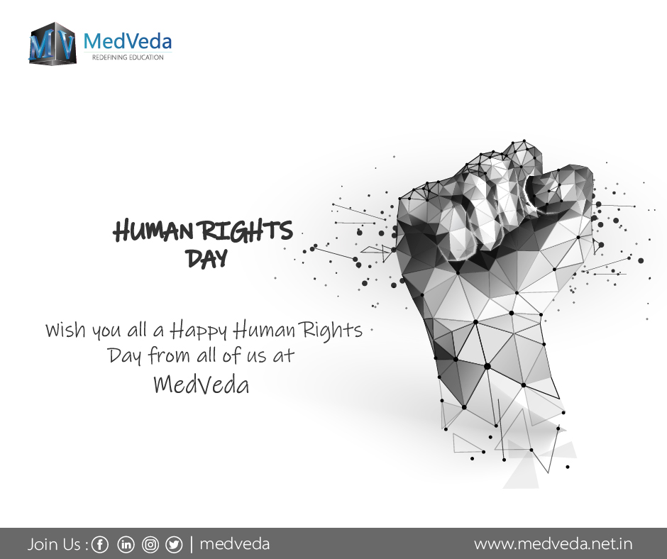 If you are right, stand up for yourself and your individuality. Never stop speaking the truth you know and you see. Wish you all a Happy #HumanRightsDay.  #HumanRights #Tuesdaymotivation #Tuesdaythoughts #Humanity #3d #Medicaleducation #StandUp4HumanRights #MedVeda