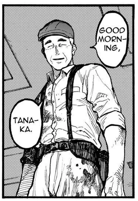 great thing about old men, the similarities and differences between their older and younger selves. Usually the similarities are within and the differences are on the outside; it's just so good 