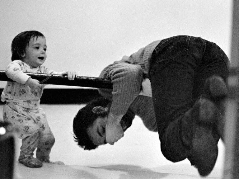 Paul and Mary during a RAM recording session