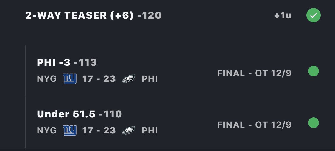 DonPicks_'s tweet photo. Se volvio a ganar el free pick de NFL que  se mando a los que apoyaron 😎

#FlyEaglesFly con un comeback que no me lo esperaba 💰💰 https://t.co/LLGipsREwf