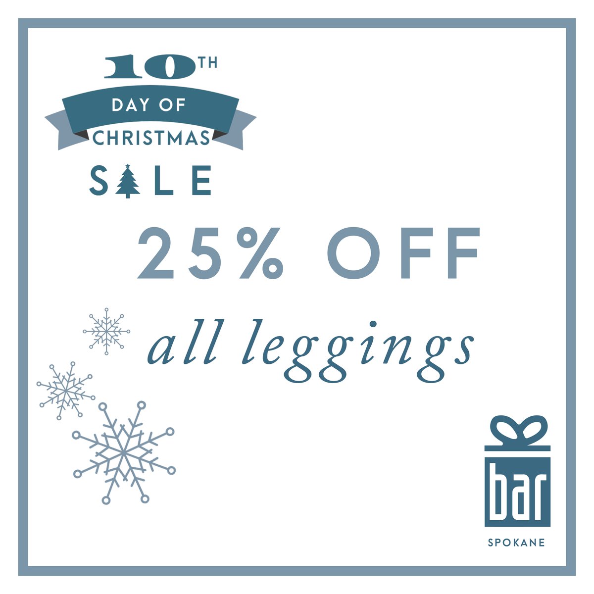 BarMethodSpok's tweet image. 10 Lourdes - A - Leapin' | SAVE 25% off ALL Leggings in Studio December 10th only! - mailchi.mp/5df66d9ae420/t…