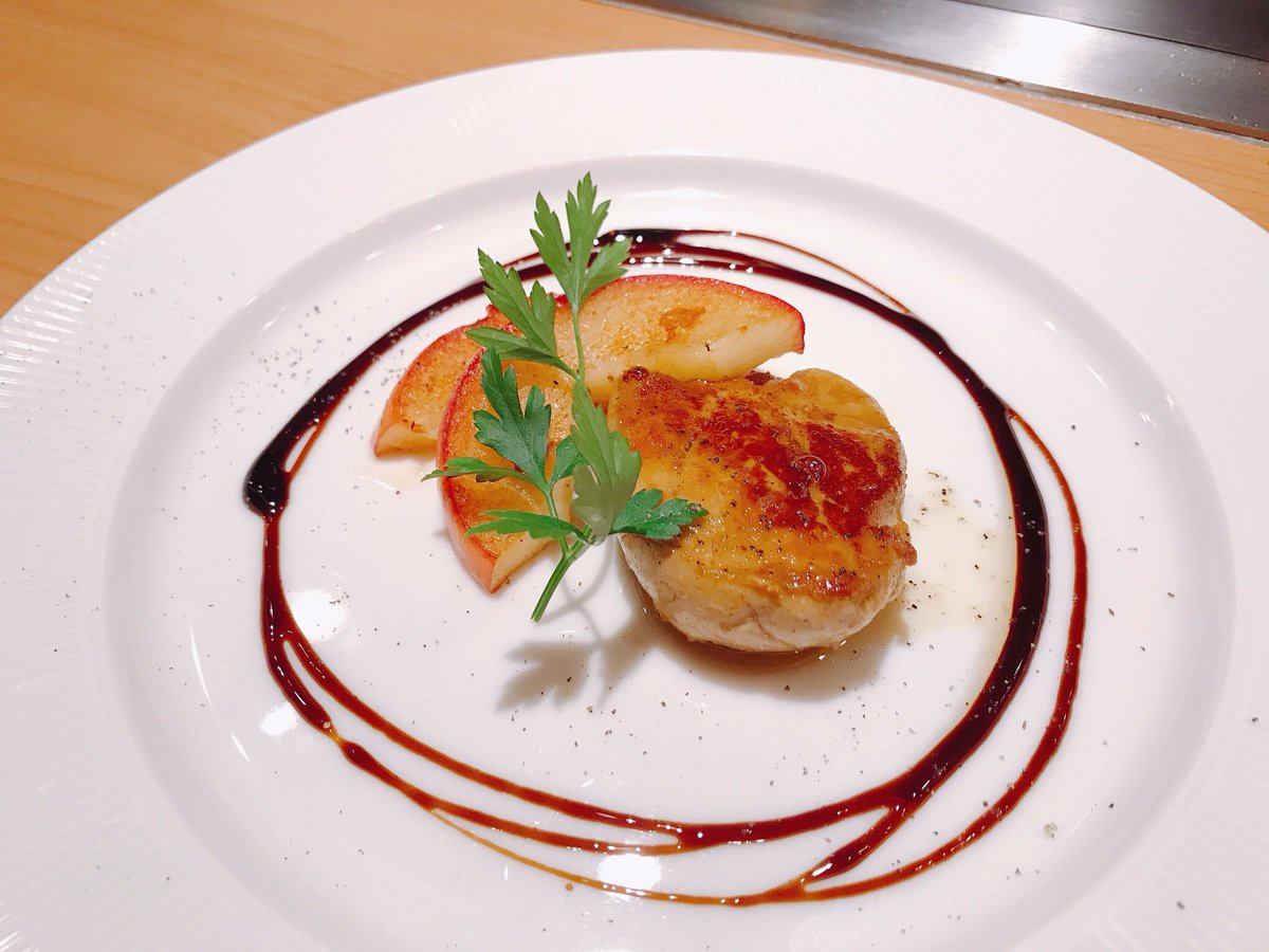 鉄板dining O 大阪福島 鉄板焼き フォアグラとリンゴのソテー バケット付き 980円 忘年会 記念日クリスマスなどでご利用頂ける3500円 4000円 6000円 8500円などなどご予算に応じたコースご用意しております まだ個室 テーブル共に空席ござい 鉄板dining O 大阪福島 鉄板焼き フォアグラとリンゴのソテー バケット付き 980円 忘年会 記念日クリスマスなどでご利用頂ける3500円 4000円 6000円 8500円などなどご予算に応じたコースご用意しております まだ個室 テーブル共に空席ござい