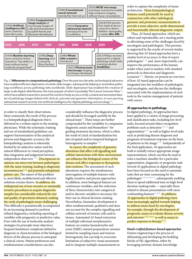 Philip_Edgcumbe's tweet photo. @AI is disrupting pathology. In this recent @nature Oncology review, @hopelessk and @anantm, break it down. eg: #DeepLearning outperforming human pathologists, recurrent neural networks, regulatory roadblocks, etc.

@AndyBeck, @Path_AI, @Berci, @UBC 

https://t.co/0rpCgq4taM https://t.co/rx3jHBXKak