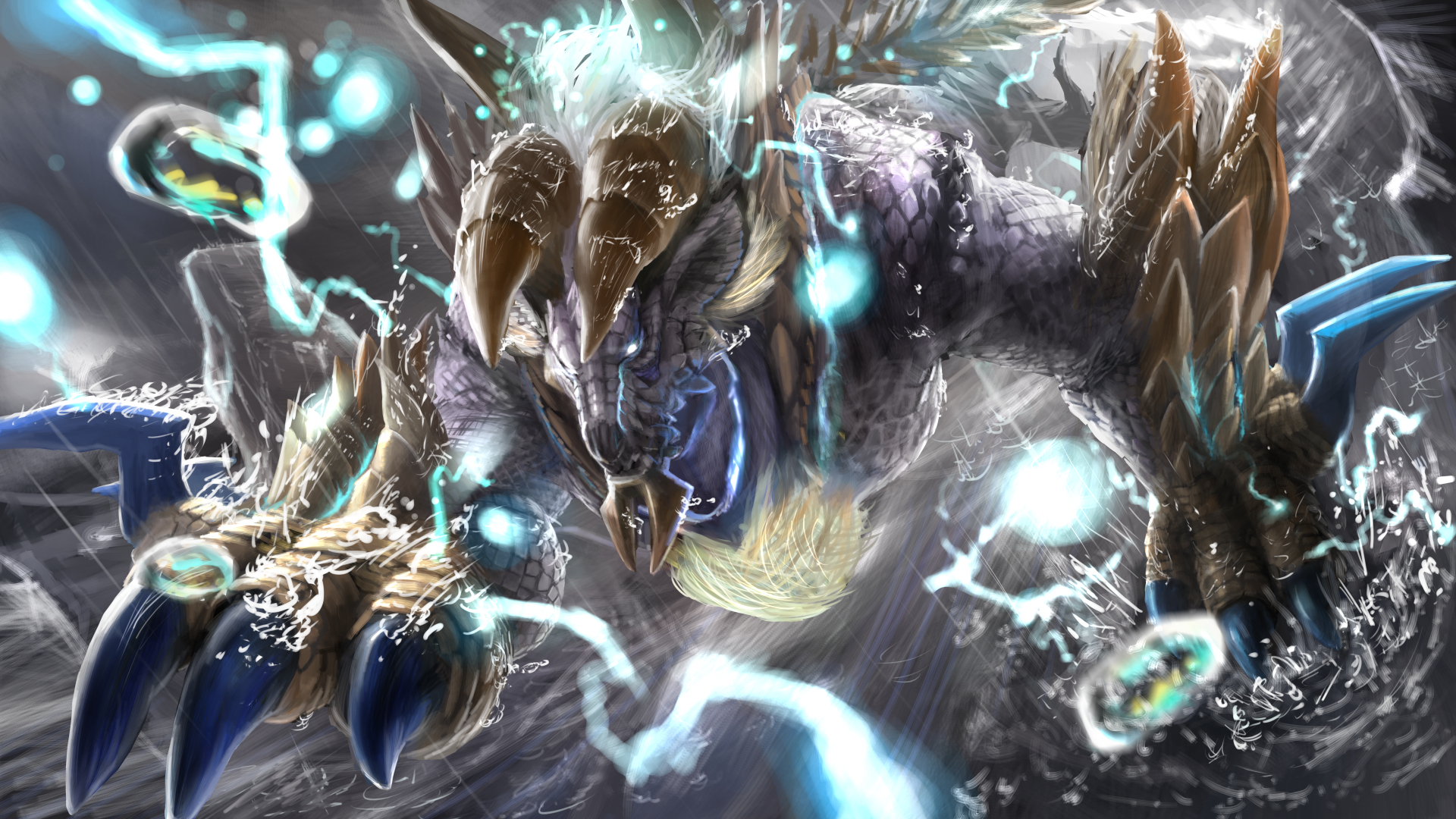 Mhf ｚ 公式ツイート Mhf最後のイラストコンテスト 応募作品 作品名 おいしいクエストの思い出 作者 Uliel 最後にご紹介するのは 今回金賞を受賞されたulielさんの応募作品 グークやポカラたちがとっても可愛らしくて こちらも素敵なイラスト