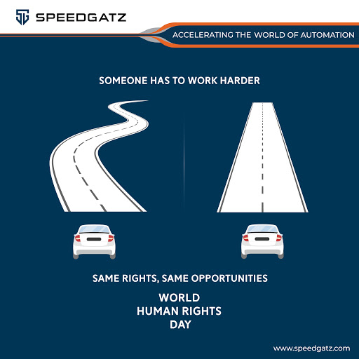 speedgatz's tweet photo. #Human rights are not a benefit conceded by the few, they are equally qualified for all. And these rights, by definition, incorporate the rights everything being equal, having equal opportunities to everyone at all phases of life. #humanRightsDay https://t.co/rcTqD8NEco
