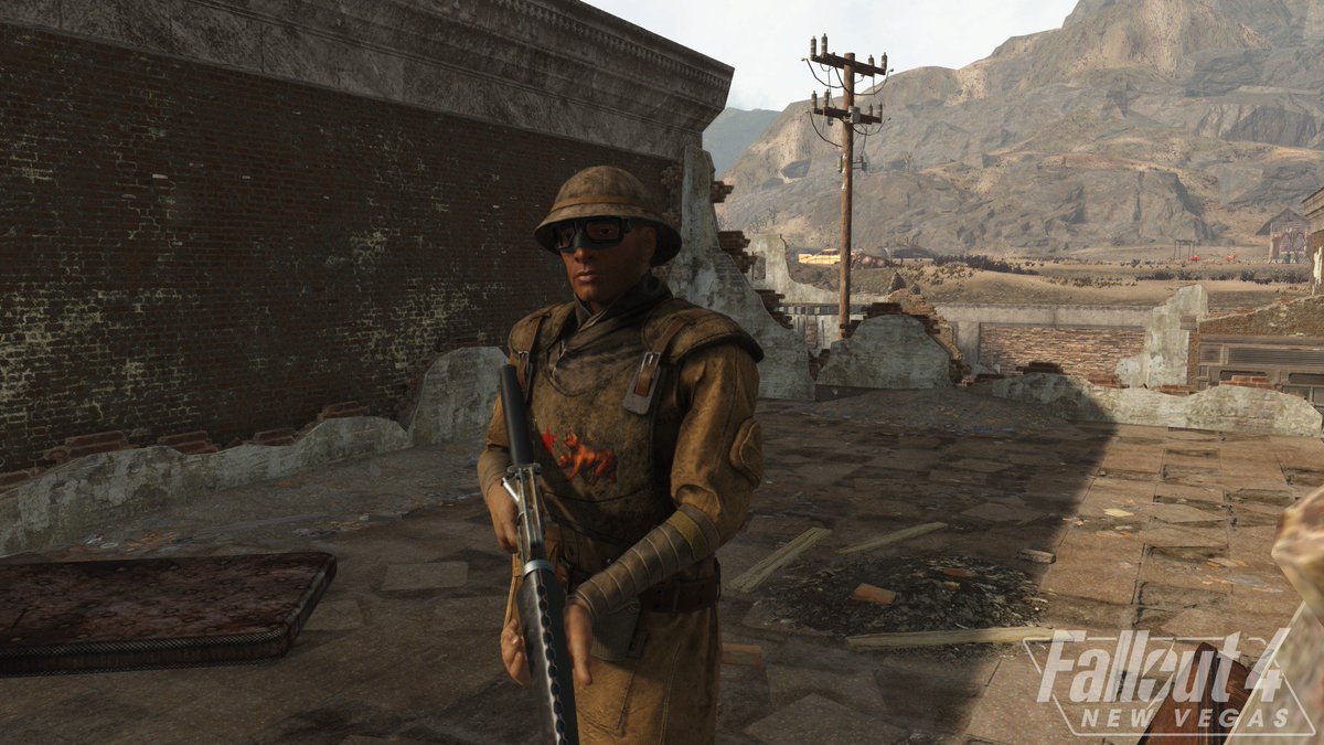 Fallout 4 New Vegas From F4nv 3d Asset Team Contributor Toby Burnside T Co Vybbpw7kpf Comes A Much Requested Bit Of Featured Content Ncr Trooper Armor Find Out More Over