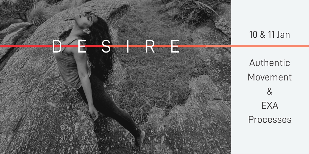 Smartmove2011's tweet photo. Desire – A workshop exploring how we hold desire in our bodies using Authentic Movement & EXA Processes.
Facilitated by Brinda Jacob-Janvrin. 10 & 11 Jan. Details here https://t.co/y9InpQCnba https://t.co/UU0S2AvMCY