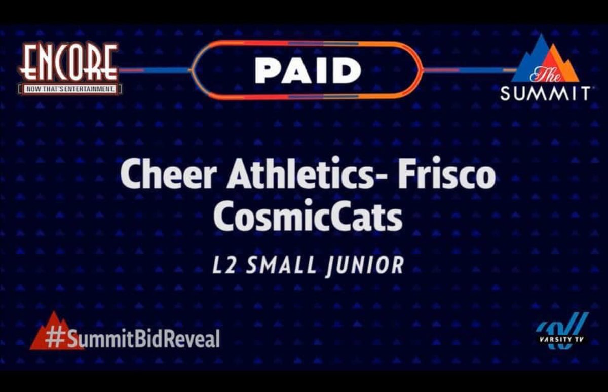 Congrats CosmicCats on your PAID BID TO DISNEY! #fyf #g3fca2a