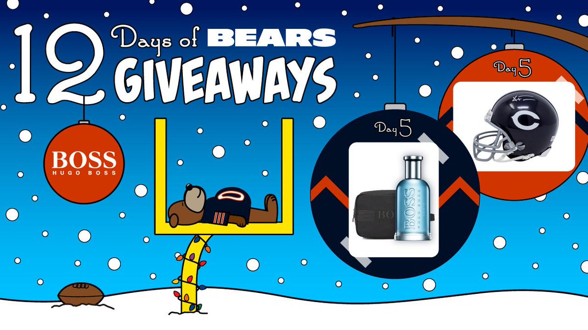 BearsLocal's tweet image. Happy #Bears12Days! RT by 3PM CT to win 1 of 8 @HUGOBOSS 👝 &amp;amp; ✍️ mini helmets.

RULES: chgobrs.com/2Pu8oZs