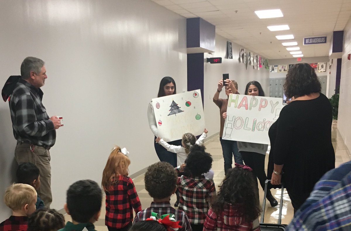 RCPS_EarlyLearn's tweet photo. The best way to spread “Christmas” cheer is singing loud for all to hear.
#caroling #rcarocks
Buddy the elf https://t.co/yQpLcdYfoh