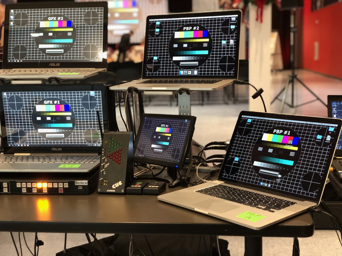 Source1AV's tweet image. Nice &amp;amp; tidy, clean &amp;amp; organized video control, ready to go.
I want to be your go-to AV service provider. We focus on the minute details to ensure that your event is a success. Message anytime! #corporateevents #bostonevents #eventtech #eventprofs #eventplanners #cmp #audiovisual