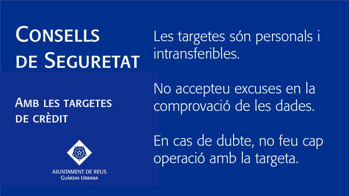 #SEGURETATCIUTADANA Encarem els dies forts de la campanya de Nadal.

Us recordem alguns consells de seguretat per als botiguers.