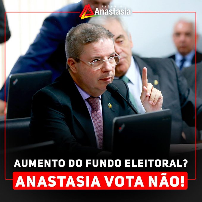 Com o Brasil inteiro vivendo essa grave crise, considero extremamente desproporcional mais que dobrar