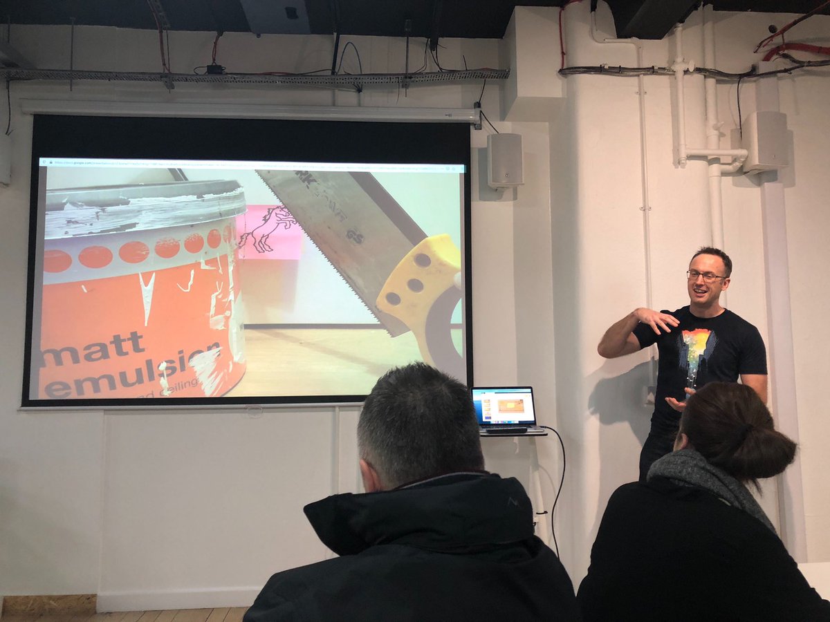 You get white paint and a horse