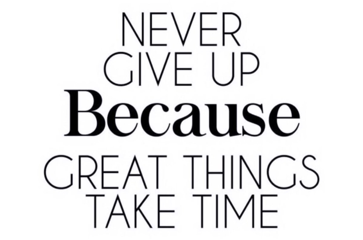 jjbirden's tweet photo. Whatever you’re pursuing, you are doing it for a reason. Be consistent and be patient. If it’s important to you, then quitting is not the right decision!  https://t.co/izJETCvPjP 🤔 #neverneverquit #staythecourse https://t.co/AiiRhuWtwx