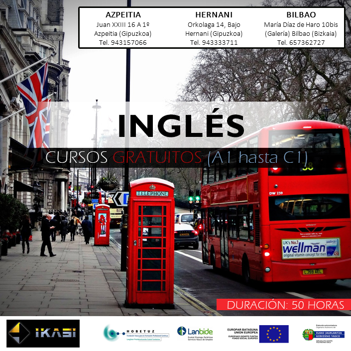 urolalde's tweet photo. 🇬🇧🇬🇧🇬🇧 #Cursos de #inglés
👥  #trabajadores y #desempleados
⏱ 50 horas
📅 Calendario: Consultar en el centro
🚩 #Bilbao bilbao@urolalde.net / 657362727
🚩 #Hernani urumea@urolalde.net / 943333711
🚩 #Azpeitia maite@urolalde.net / 943157066

🏃‍♂️🏃‍♀️ ¡Corre! Las plazas son límitadas. https://t.co/8zouLwskoZ