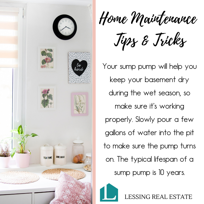 lessingteam's tweet photo. #TuesdayTips for #HomeMaintenance
#LessingTeamRealEstate #RealEstate #Realtors #RealtorLife #RealEstateAgent #SellingAHouse #BuyingAHouse #Madison #MadisonWI #realtor #realty #broker #homesweethome #wanttomove #dreamhome #home #housing #property #forsale #newhome #maintenance https://t.co/dAwT8Bqpza