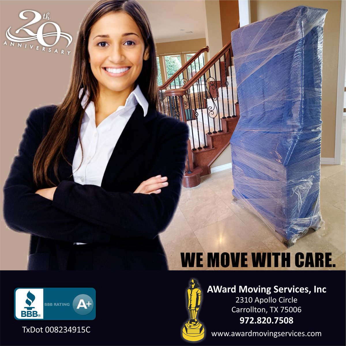 AwardMoving's tweet image. AWard Moving Services - moving your belongings with the utmost care.  #awardmoving #dallasmovers #dallasmoving #dfwmovers #awardmovingservices