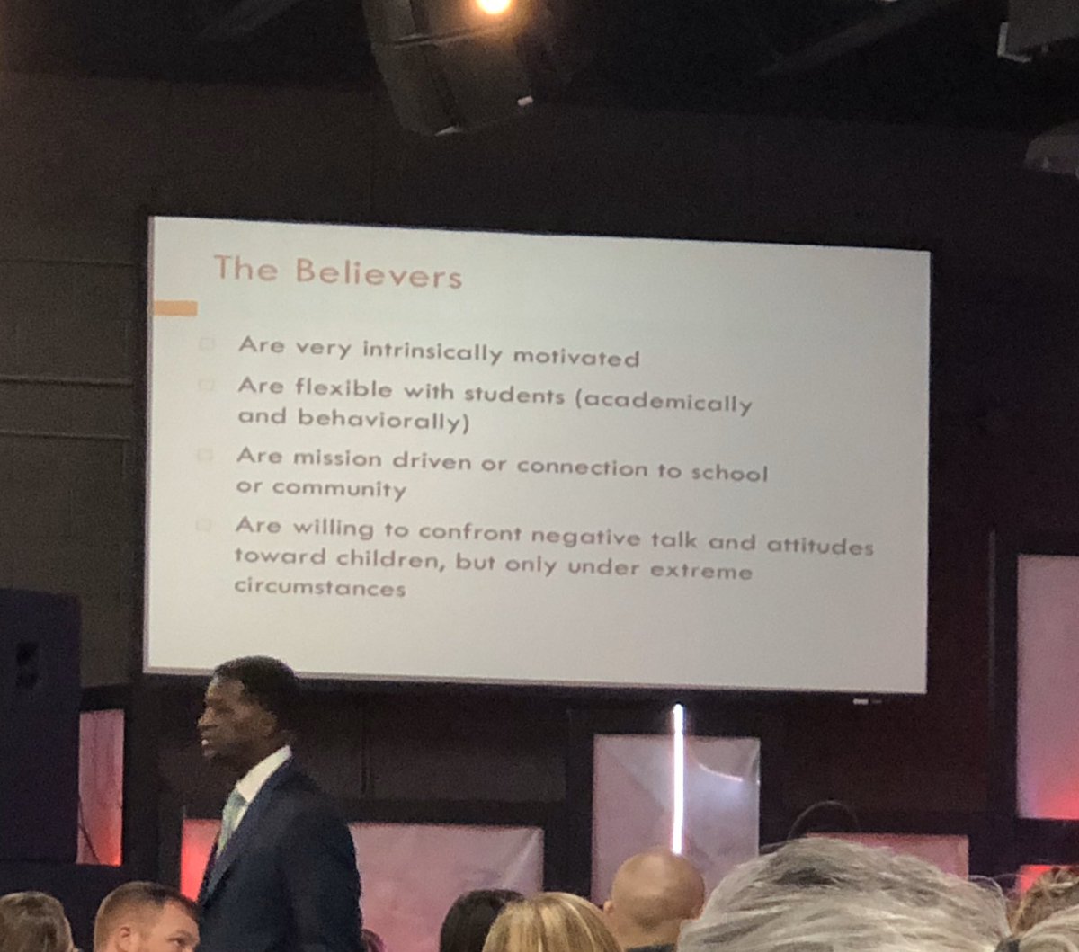If you think you are a believer in your school culture, are you willing to confront the negativity in the informal culture?! Great conversations with <a href="/newfrontier21/">Dr. Anthony Muhammad</a> today!