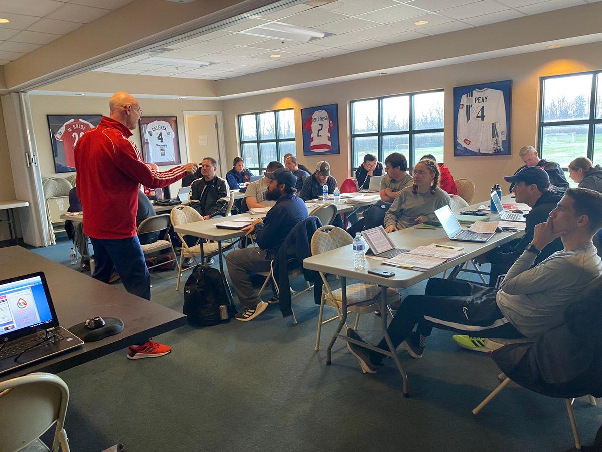 MSYSA's tweet photo. Multiple D License courses took place this past weekend! Thanks to @Baltimore_Union, @calvertsoccer, and SAC for hosting and to all our instructors for their guidance. Everyone involved with Coaching Education is excited to see the continued development of these coaches! https://t.co/xmrdZc2owS
