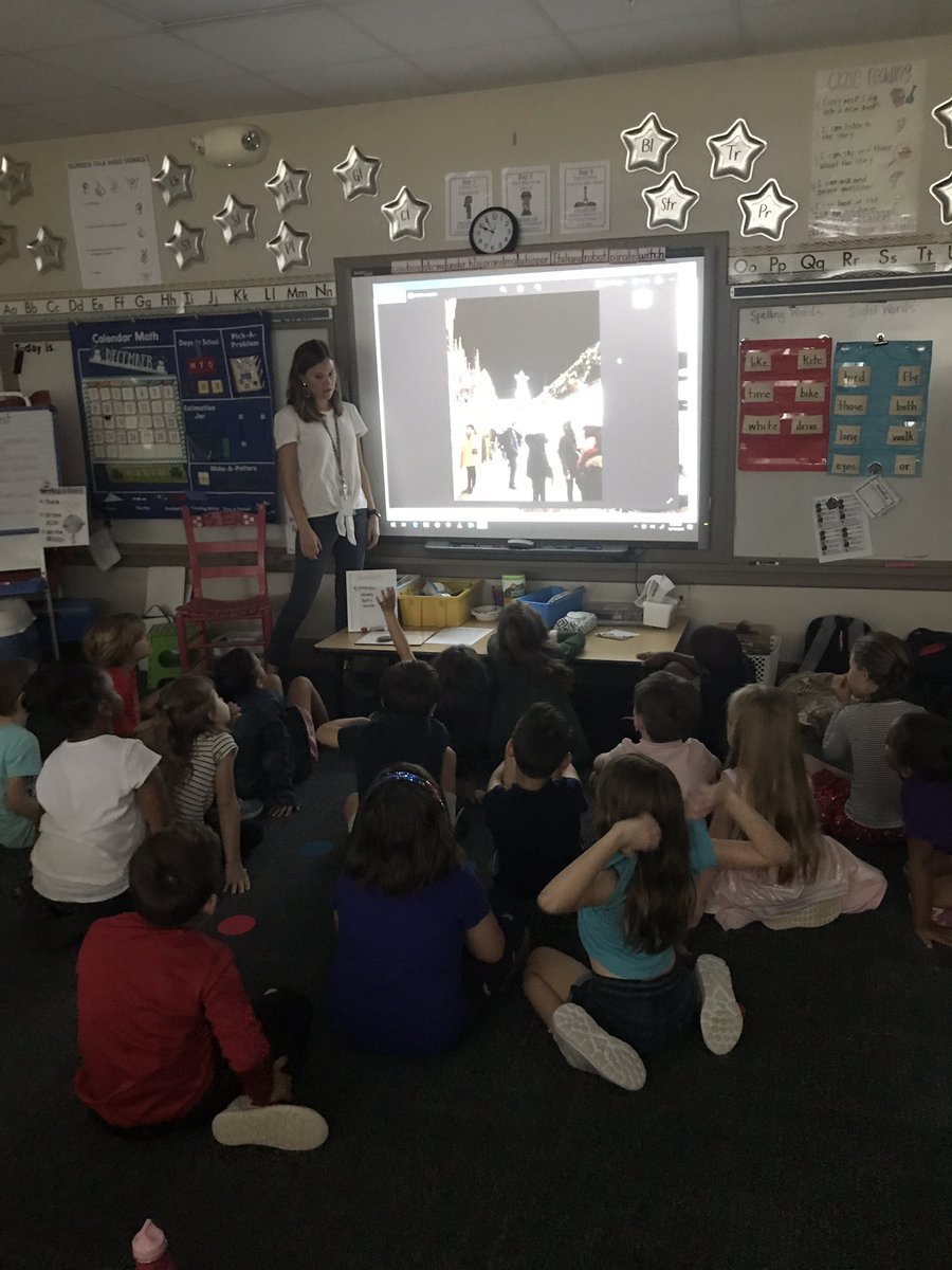 Collins_Kinders's tweet photo. @selfskinderland came to share about her trip to the German Christmas markets! How cool to see real pictures and hear what it was like! https://t.co/wZYyWzntah