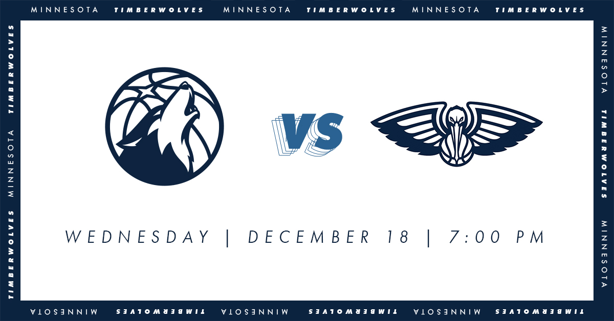 RT for a chance to win two tix to <a href="/Timberwolves/">Minnesota Timberwolves</a> vs. #Pelicans game tomorrow night (12/18)! Contest ends 9 am tomorrow.