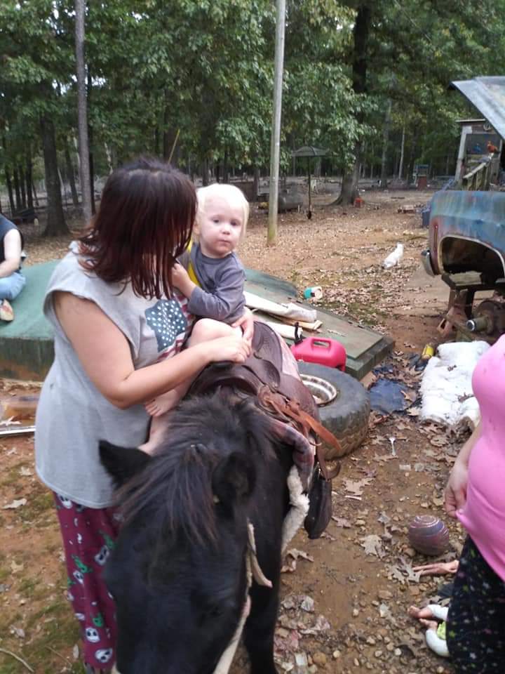 ruby_christy's tweet image. James first time riding