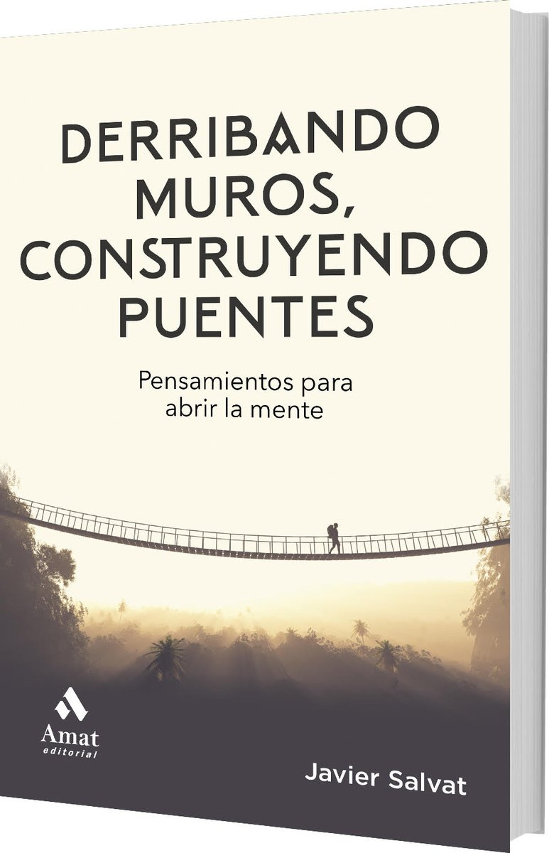 Espero que este libro se incorpore a tu caja de herramientas para el 2020. Disponible en las principales librerías, cadenas (Casa del Libro, Fnac, El Corte Inglés…) y tiendas On-Line. #DerribandoMurosConstruyendoPuentesJavierSalvat <a href="/amateditorial/">Amat Editorial</a>