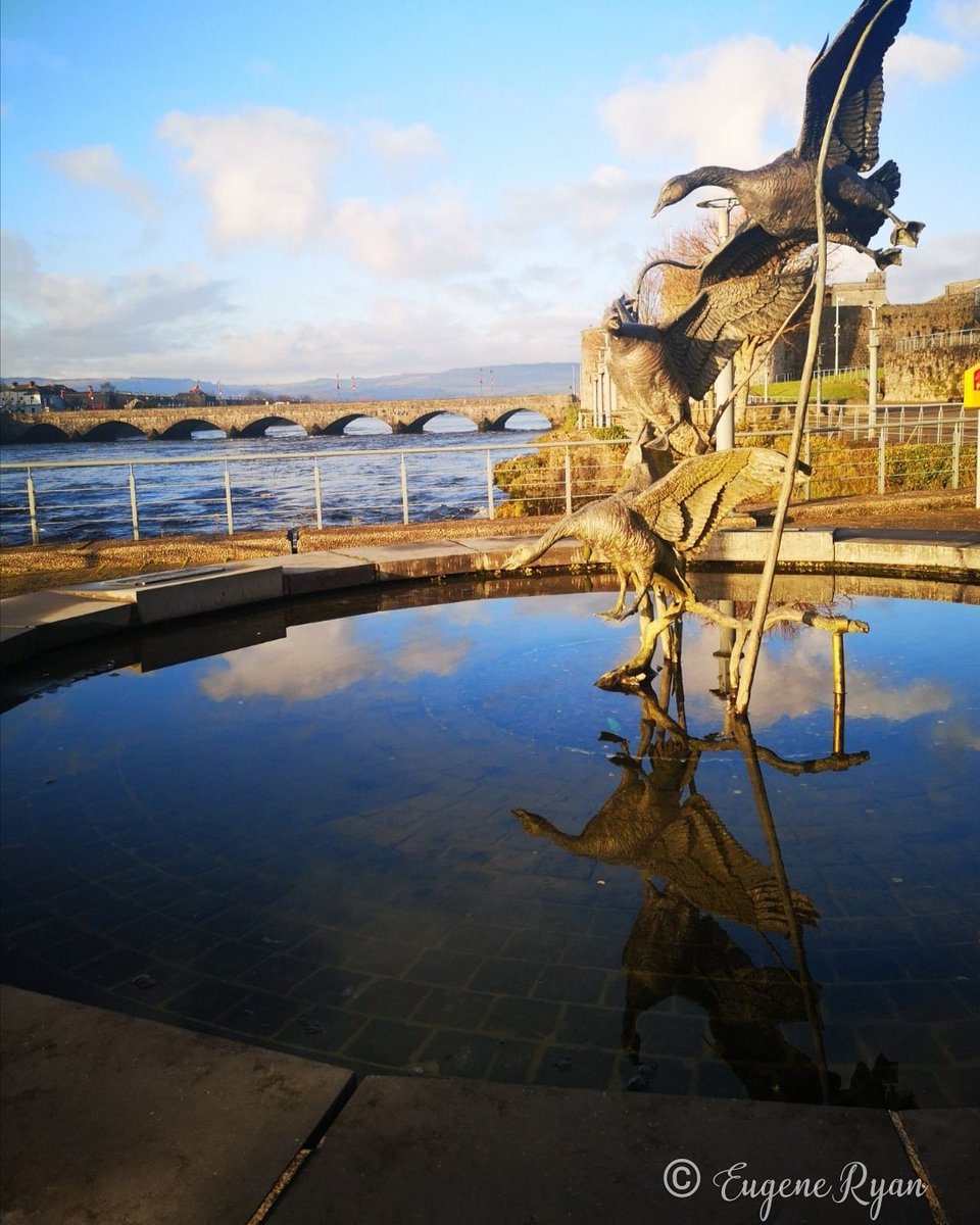 eugenesjourneys's tweet photo. Wild Geese Sculpture
Merchant's Quay Limerick
on a crisp December afternoon
in Limerick.
#wildgeese #sculpture #merchantsquay #medivalquarter
#historiclimerick #thomondbridge #kingjohnscastle #December
@ilovelimerick @LimCityBrewery @LimerickArts
@ImagesLimerick https://t.co/ipMnVgLrM0