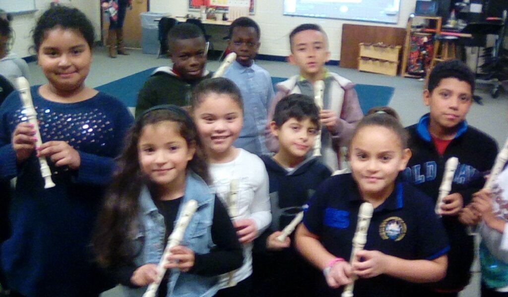 first day of 3rd grade recorder!