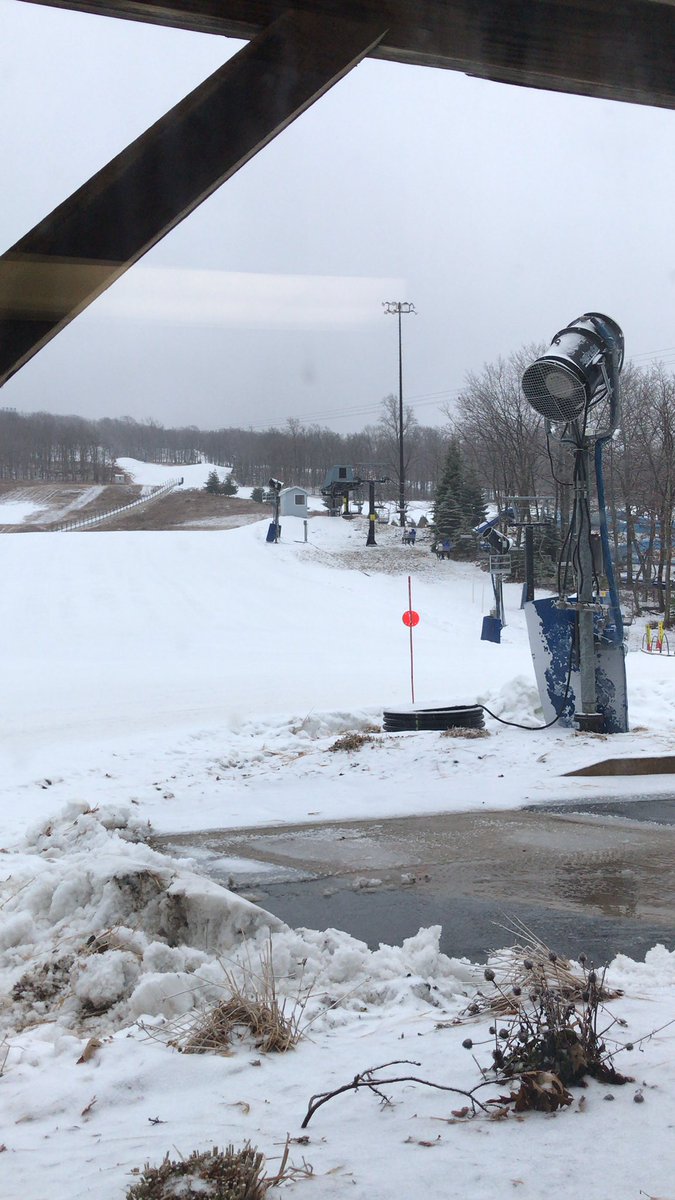 Working today as a ski patroller.