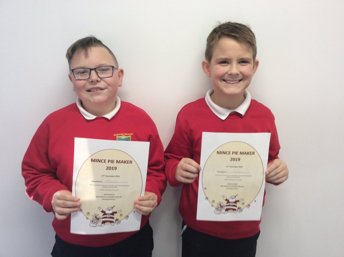 mrscpatterson91's tweet photo. And the winning pair......was Jamie and Oscar :) da iawn boys a great effort and scoring 10 out of ten in the taste round. Rylie and Connor came a very close second with only one point in it! @garntegprimary https://t.co/Cvj1JCGtbr