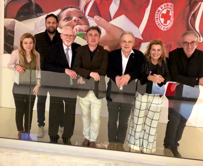 CreuRojaCAT's tweet photo. Aquests dies ens visiten el president i vicepresident de @CruzRojaArg per conèixer d’aprop els nostres projectes socials https://t.co/SSANQN6CBq